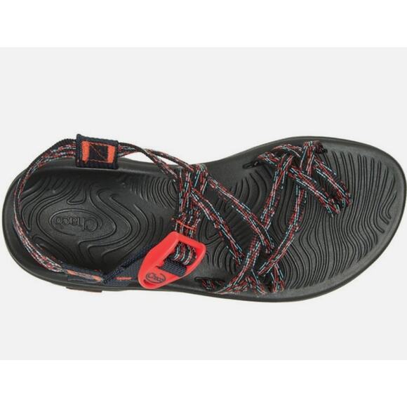 Chaco Z/Volv X2 Women's 8 Sandal Black Bristol Cherry Outdoor Athletic Hiking - Picture 2 of 7